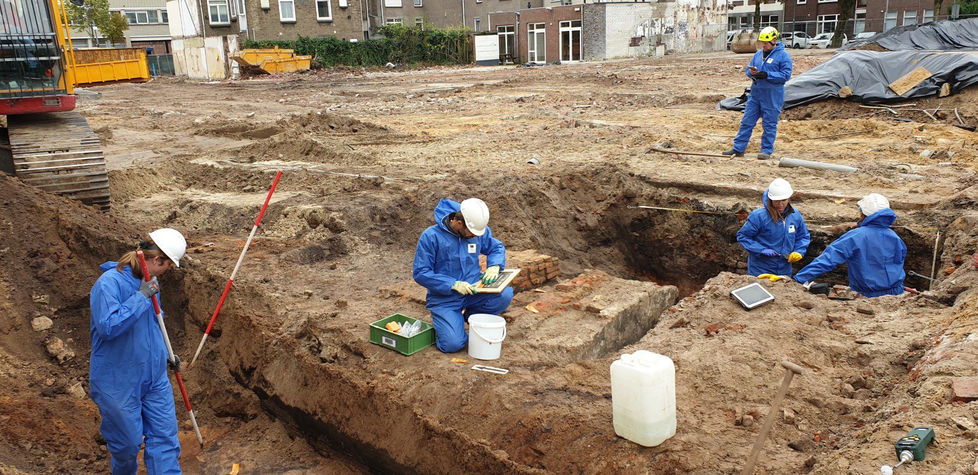 Zuid-Koninginnewal Helmond archeologische opgravingen