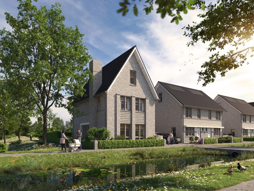 De Beekse Dreef Gelderakkers 2 Hilvarenbeek impressie Vrijstaand geschakelde woning IJsvogel